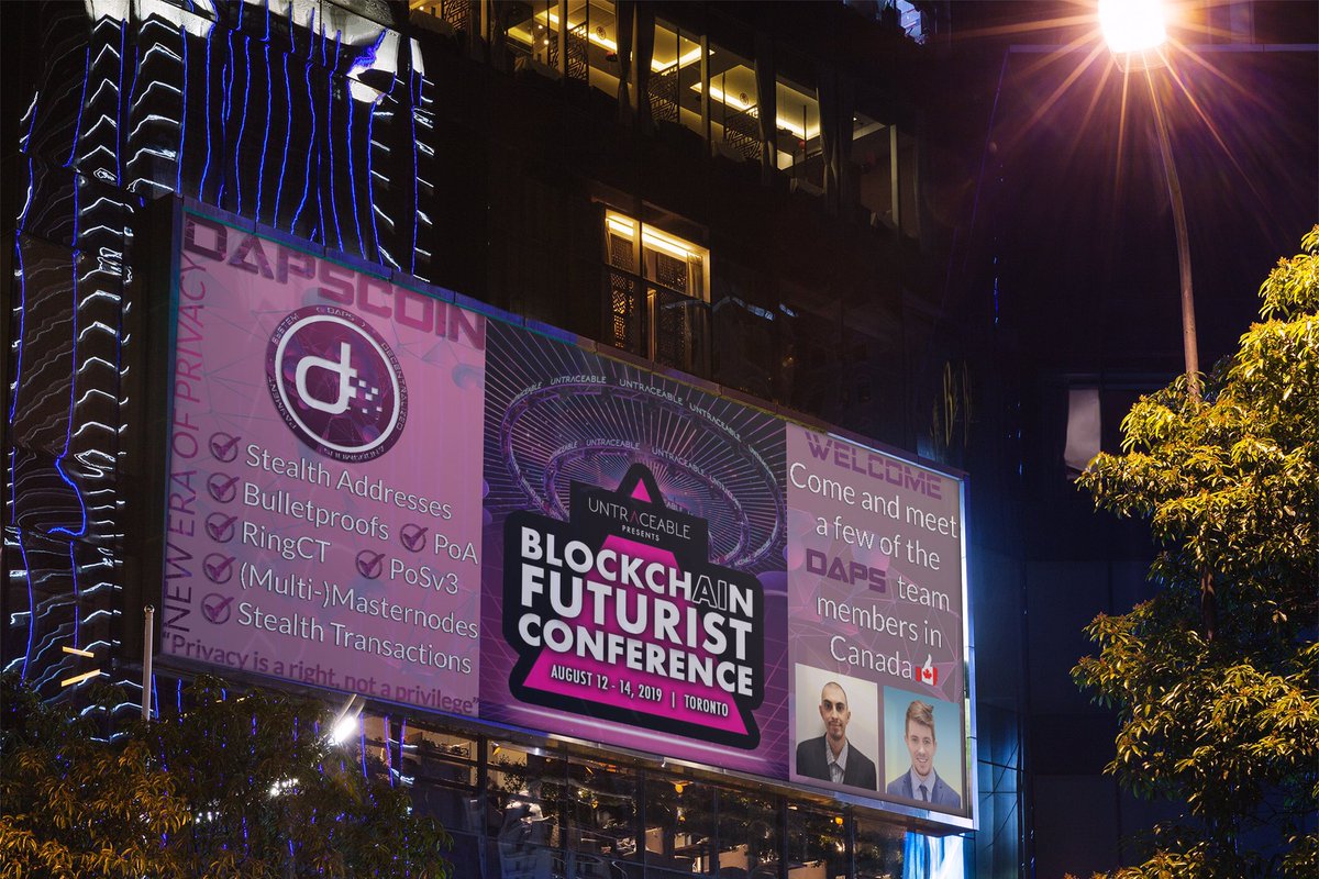 jacrsn's tweet photo. What a week! $DAPS team at Canada!

Q3 #mainnet cant wait for it!! Starting some masternodes🚀🚀🚀🚀 still 4 sat😍🚀 

$BTC
$ETH
#altcoin https://t.co/XXcYimYUXi