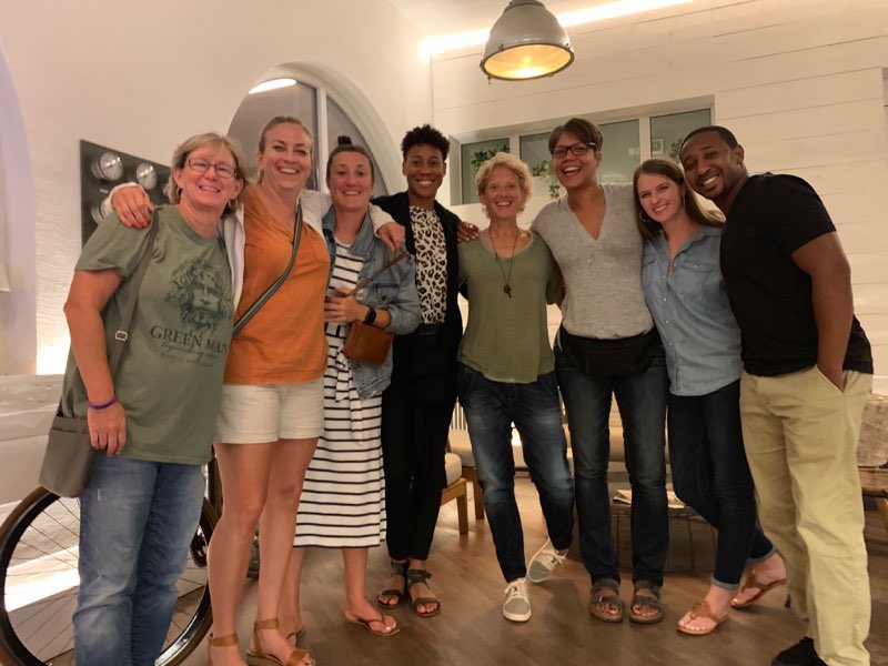 soozhighfive's tweet photo. Birthday #47 was a memorable one with @ClemsonWBB in Venice &amp; Trieste. Thanks for the messages and love from around the globe! #gotdamfortysem #BTISummer https://t.co/MnduSTfJDi