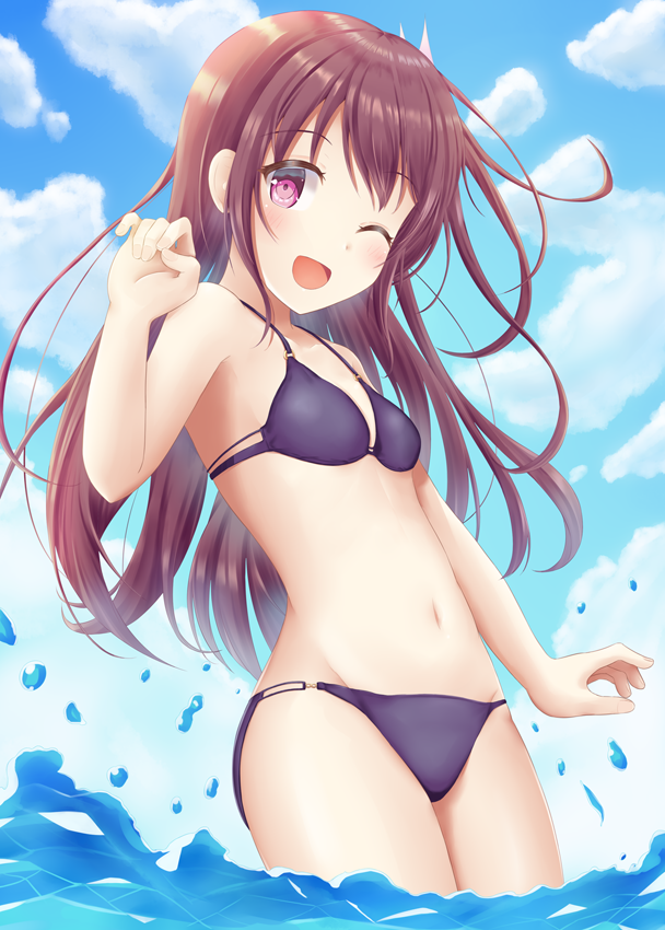 みなかみ 如月さんサマーバケーション重ね水着無しバージョン