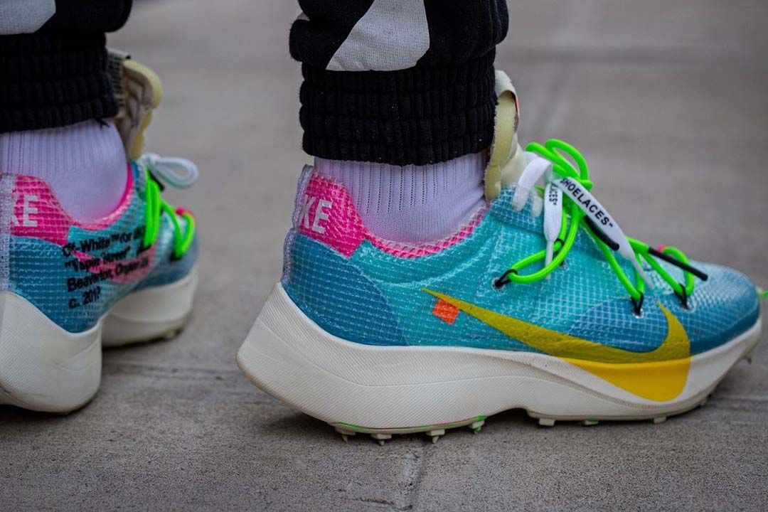 nike x off white vapor street on feet