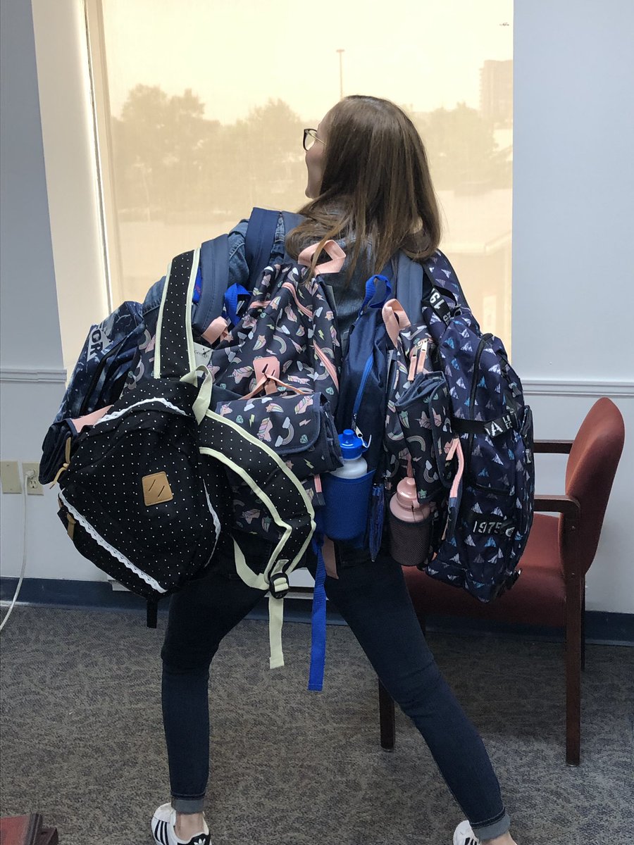 Our annual school supply collection for <a href="/parkerstreethfx/">Parker Street Food Bank</a> is in full swing - Plenty left to come! (sorry, Heidi....)