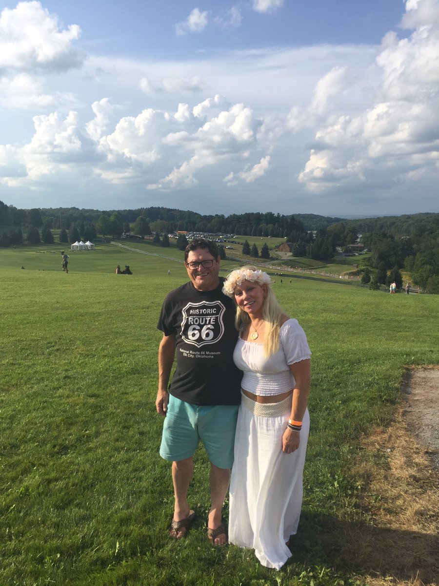 Day One: of Woodstock 50th Anniversary. Found this hippie on the field of the iconic and hallowed ground of Woodstock. #woodstock@50 #historical #historical site #summer of 69 #vintage #vintageclothing