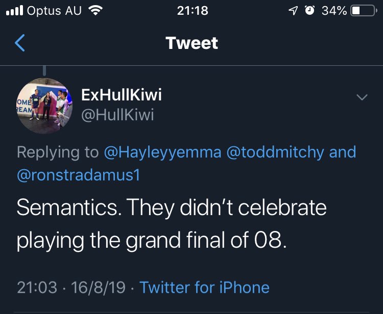 HullKiwi's tweet photo. Guess Storm fans don’t like being reminded about 2008 #fortynil https://t.co/5QOp71NY7B