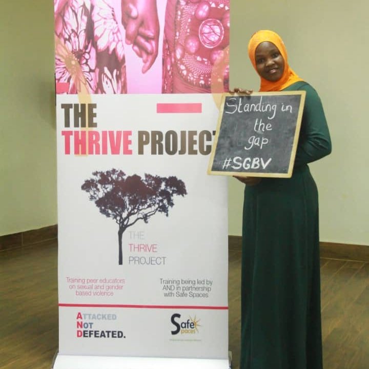 Safe_SpacesOrg's tweet photo. "Standing in the gap"
The Thrive Project!!!
Peer educator training.... 
#EndSGBV
@Safe_SpacesOrg https://t.co/m6JwYThIsc