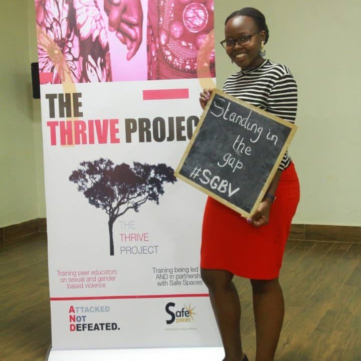 Safe_SpacesOrg's tweet photo. "Standing in the gap"
The Thrive Project!!!
Peer educator training.... 
#EndSGBV
@Safe_SpacesOrg https://t.co/m6JwYThIsc