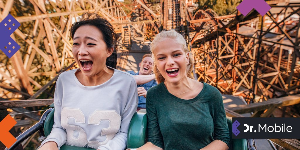 Het is vandaag Internationale Achtbanendag!😁 Neem je je telefoon mee in de achtbaan? Steek hem dan veilig weg.