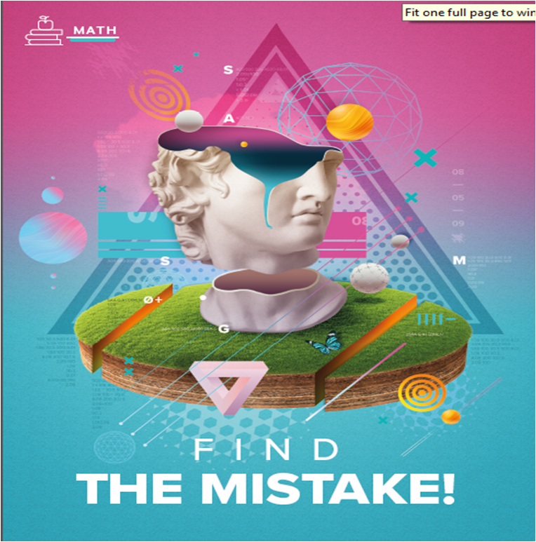 oylaindia3's tweet photo. FIND THE MISTAKE!
American President Theodore Roosevelt once gave the following advice:
“The only man who never makes a mistake is the man who never does anything. Do not be afraid to make mistakes, providing you do not make the same one twice.” 
https://t.co/KB5aNuQpCZ https://t.co/Fy694OiSqE