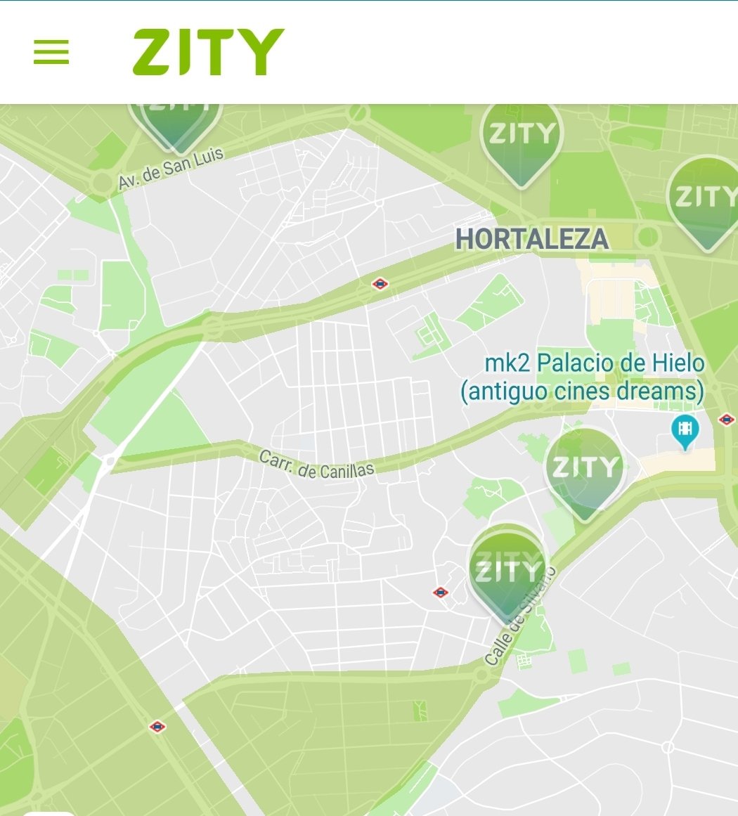 absolutlito's tweet photo. @Zity en el barrio de canillas solo están disponibles 3 calles, carretera de canillas, silvano y gran via de fortaleza, creando un vacío en el resto de calles ¿ cuál es el motivo? https://t.co/hSvCQRfqGb