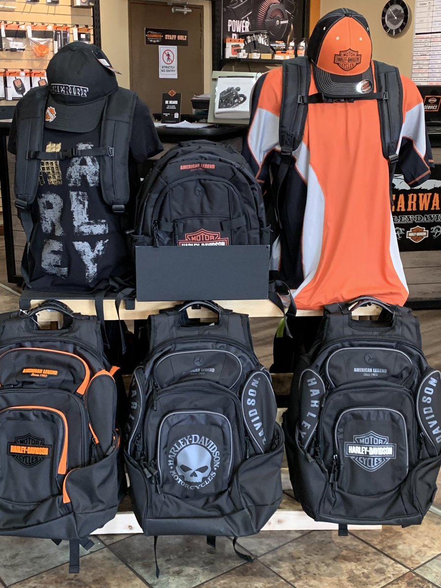 Nothing like a KICKASS Harley Backpack from Clearwater Harley.
Chat to Susan on 011-675-5440.
