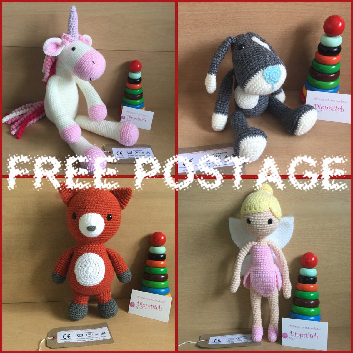Dippstitch's tweet photo. Don’t forget there’s a free postage offer running on any orders from my #etsyshop until the end of August.
https://t.co/TqgjWvN8Ha
#htlmp #craftbuzz #handmade #womaninbiz #crochet https://t.co/7e3Jqniwz9