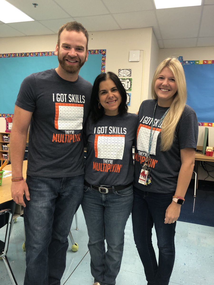 We’ve got skills and they’re multiplyin’!! <a href="/SouthOliveTiger/">South Olive ES</a> #mathrocks