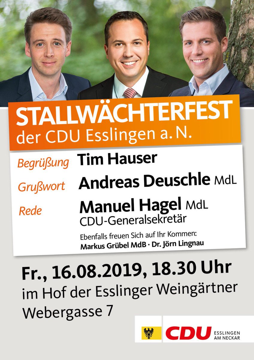 Bis später 🤗 #Weingärtner #Esslingen #Stallwache <a href="/HagelManuel/">Manuel Hagel</a>