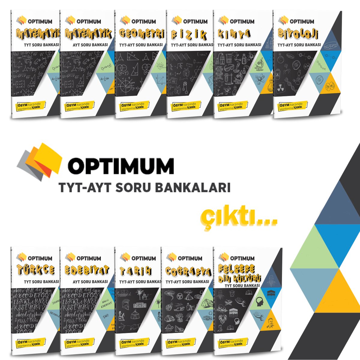 Optimum TYT -AYT Soru Bankaları indirimli fiyatlarla kitapbir.com 'da <a href="/referansyayin/">Referans Yayınları</a> #optimum #tyt #ayt #yks #yks2020 

kitapbir.com/arama?search=R…