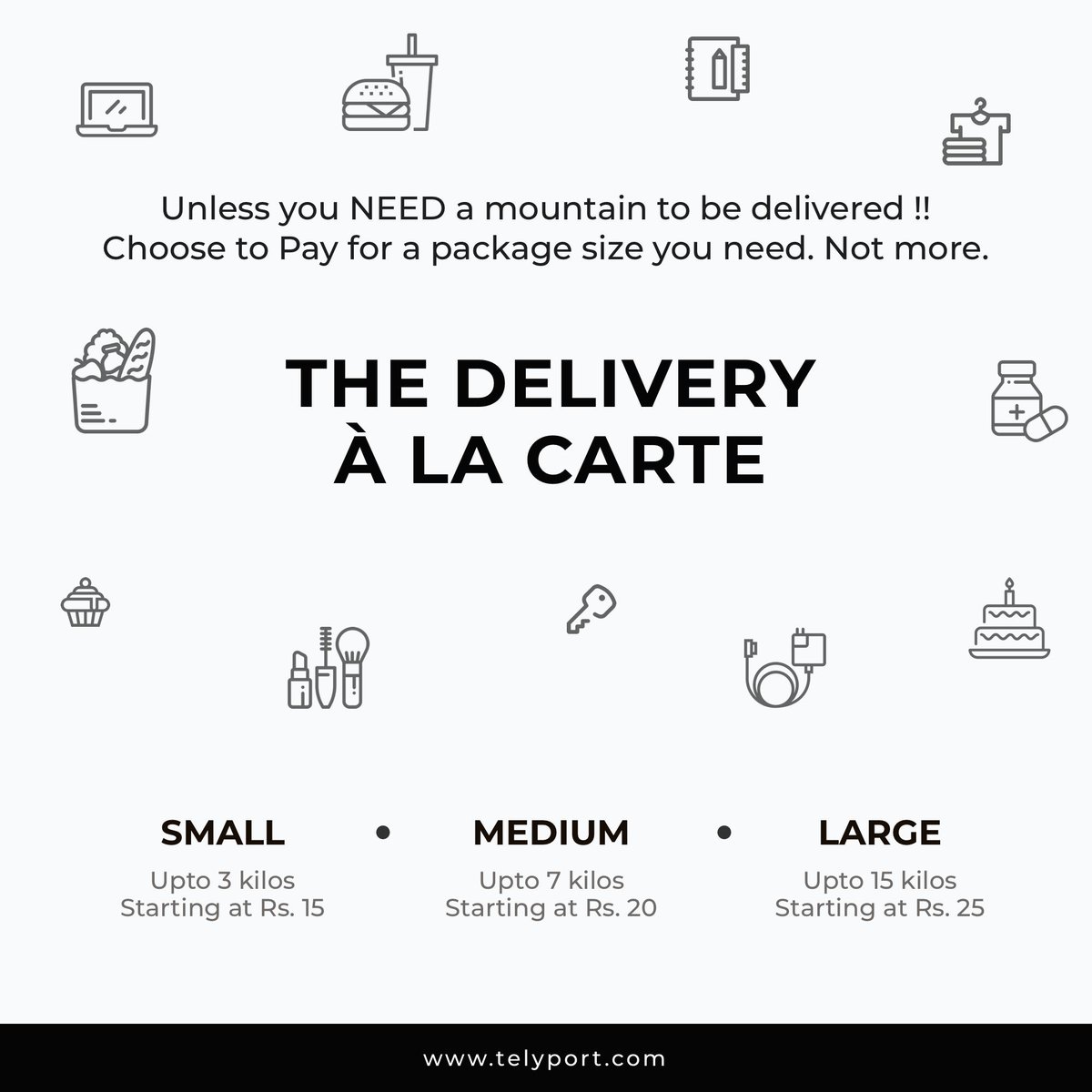 telyportinc's tweet photo. Any size, Anywhere. Telyport - Citywide.

#packagesize #smallpackage #mediumpackage #largepackage #parcelsize #doordelivery #homedelivery #deliverysize #telyport https://t.co/HI9H8gOQPb