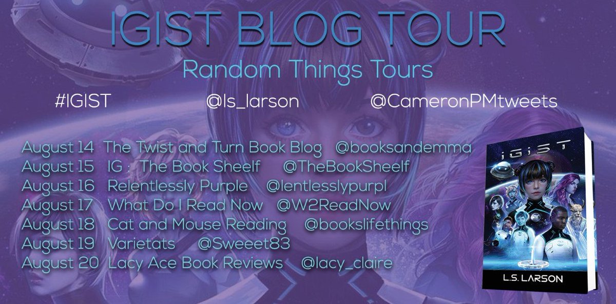annecater's tweet photo. IGIST does for science what Hogwarts did for magic.
@Lentlesslypurpl talks about #IGIST by @ls_larson today for the #RandomThingsTours blog tour with @CameronPMtweets
https://t.co/cjnaTRj302 https://t.co/Sk9u1UPK0T