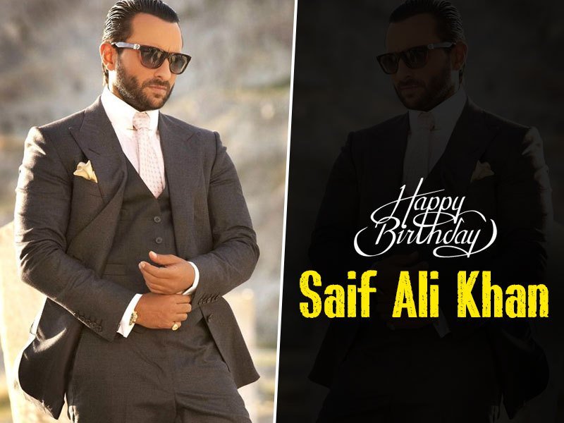 Happy Birthday Saif Ali Khan: Age Is Just A Number For This Nawab Of Pataudi  