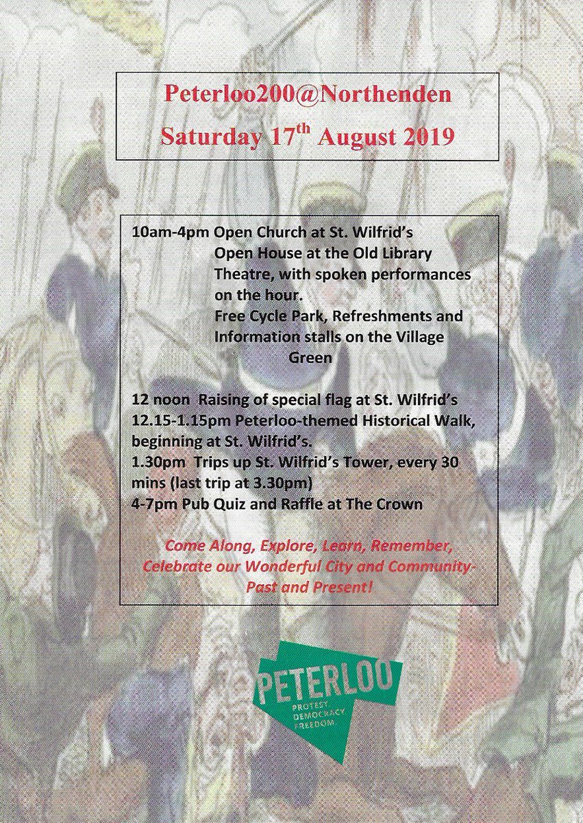 mcrblackcab's tweet photo. Peterloo 200 @ Northenden
17th August 2019
Peterloo Bicentenary Commoration Day
@NPTCPlayers
@MCRTaxiAid
#hunt
#petersfield
#Josephjohnson
#cornlaws https://t.co/8rByQJwlWX