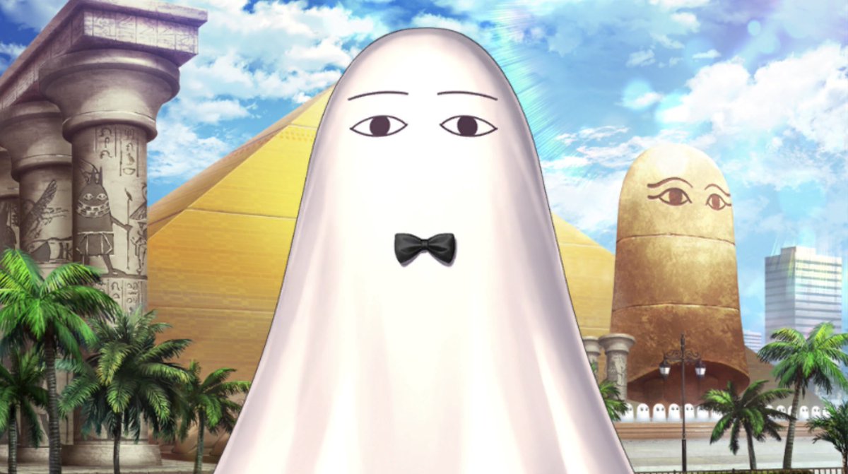 ぱっつぁん オルタ タピオカ A Twitter メジェドの エリザベスとジャスタウェイを 足して2で割った感 笑 Fgo 銀魂 Gintama