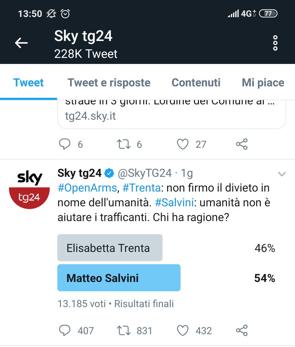 GaetanoMassimoM's tweet photo. @matteosalvinimi Il dato finale. https://t.co/TY6nlt9toe