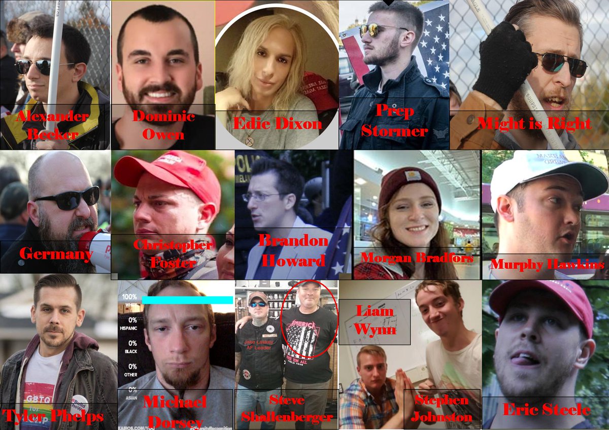 Johnnthelefty's tweet photo. #FashCards to help watch out for #fascists, #nazis & #WhiteNationalists. Be prepared for the #ProudBoys rally on Aug 17th #BeTheSpectacle and
#DefendPDX
#TampOutHate
#EveryDayAntifascist https://t.co/Y3RyiTjKnU