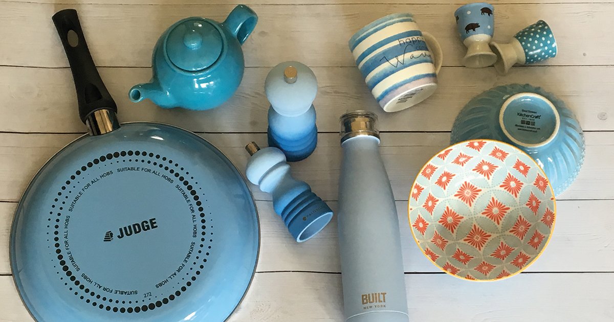 TryHurstFirst's tweet photo. We are feeling very blue today! #tryhurstfirst #judgekitchenware #kitchenCraft #built  #blue #mood #colour #love #happy https://t.co/MueEypuosb