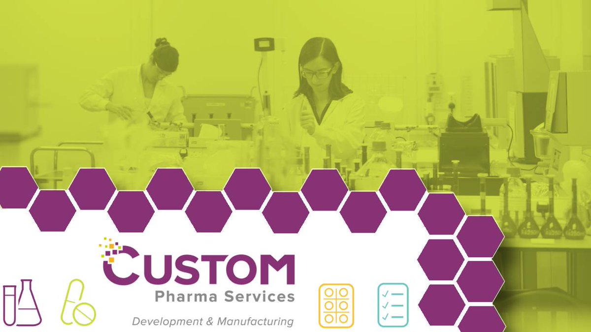 Custom_Pharma's tweet photo. Custom Pharma Services is a one-stop-shop CDMO capable of guiding you through a project start to finish or step in at any stage. #CustomCan #Pharmaceuticals #CDMO Learn more about our services: https://t.co/XWYOCiROiB https://t.co/VULscLSj57