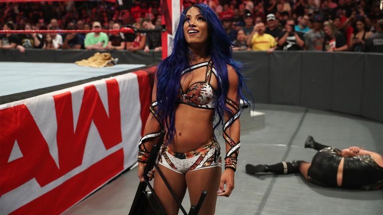 1. Asha Banks Blue Hair: The Iconic Look That Changed Wrestling - wide 9