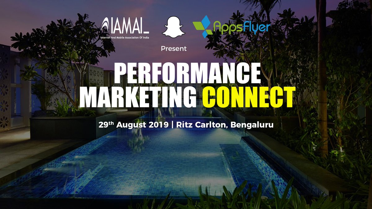 Want to know more about how mobile app marketing is gaining momentum with brands. 

Check-in to 'Performance Marketing Connect' an initiative by IAMAI, <a href="/Snapchat/">Snapchat</a> and <a href="/AppsFlyer/">AppsFlyer</a>
For more details visit: bit.ly/2KMJh0C or write to vivek@iamai.in today!

#performanceConnect