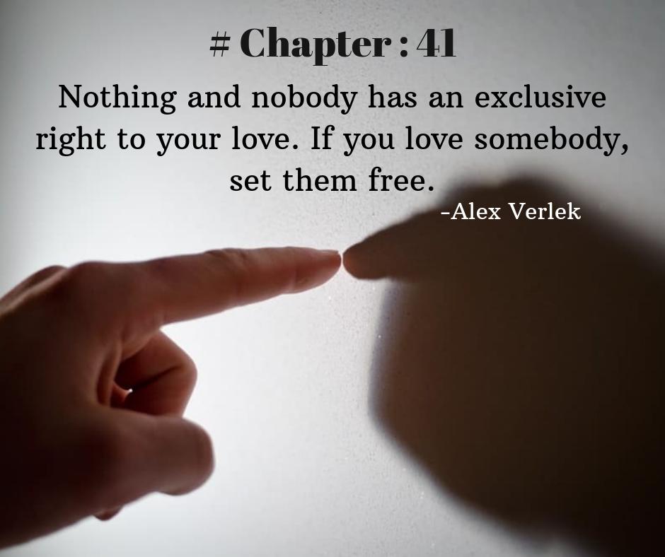 101_builder's tweet image. If you love somebody, set them free.
#awarenessbuilder101 #booklovers #bookworm #chapter41 #excerpt #thoughts #FridayReads #FridayFeeling