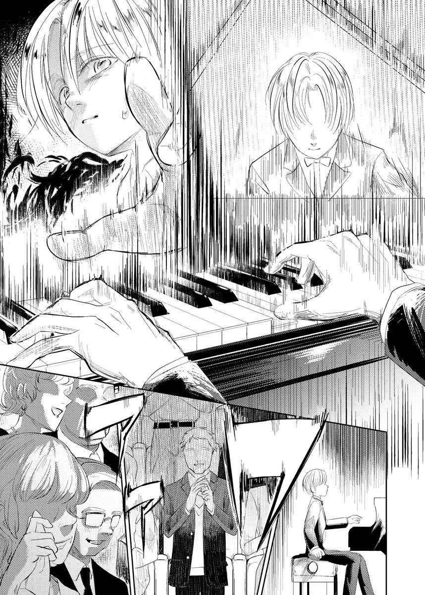 #自創作漫画4枚で興味を持ってくれる方へ届け
根性でどうにもならないスポ根が描きたい 