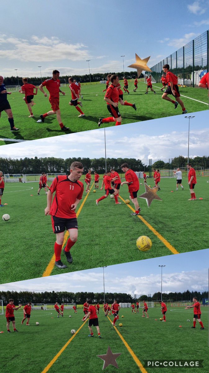 Onsideayrshire's tweet photo. Good atmosphere @FITba4u this week in final preparations for taking on the staff team next week #adpcup #TeamSpirit #bringonthestaff β½οΈππ https://t.co/JWd2vX2PbP