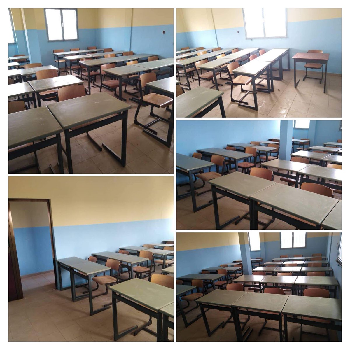 essitech's tweet photo. Tout est "presque" fin prêt pour accueillir les élèves et les enseignants pour la prochaine rentrée en septembre.
#Essitech #equipement #lwili #salledecours https://t.co/2zlXtIQLLb