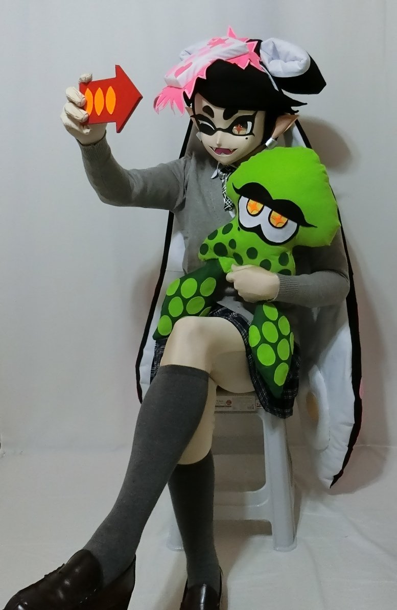 🇯🇵 kigurumi_erika 💞( ꈍᴗꈍ)- ̗̀ ♡ ̖́- on Twitter: "着ぐるみ スプラトゥーンの シオカラーズ