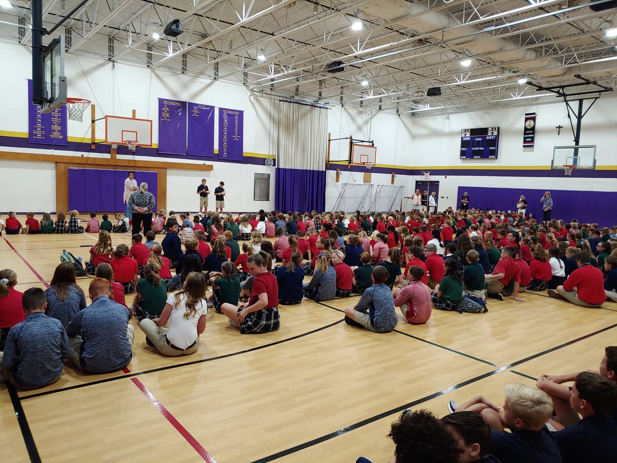 SPX7200's tweet photo. First Friday Assembly of the 2019-2020 school year!! #SPXIndy https://t.co/ZJPyHxU8fT