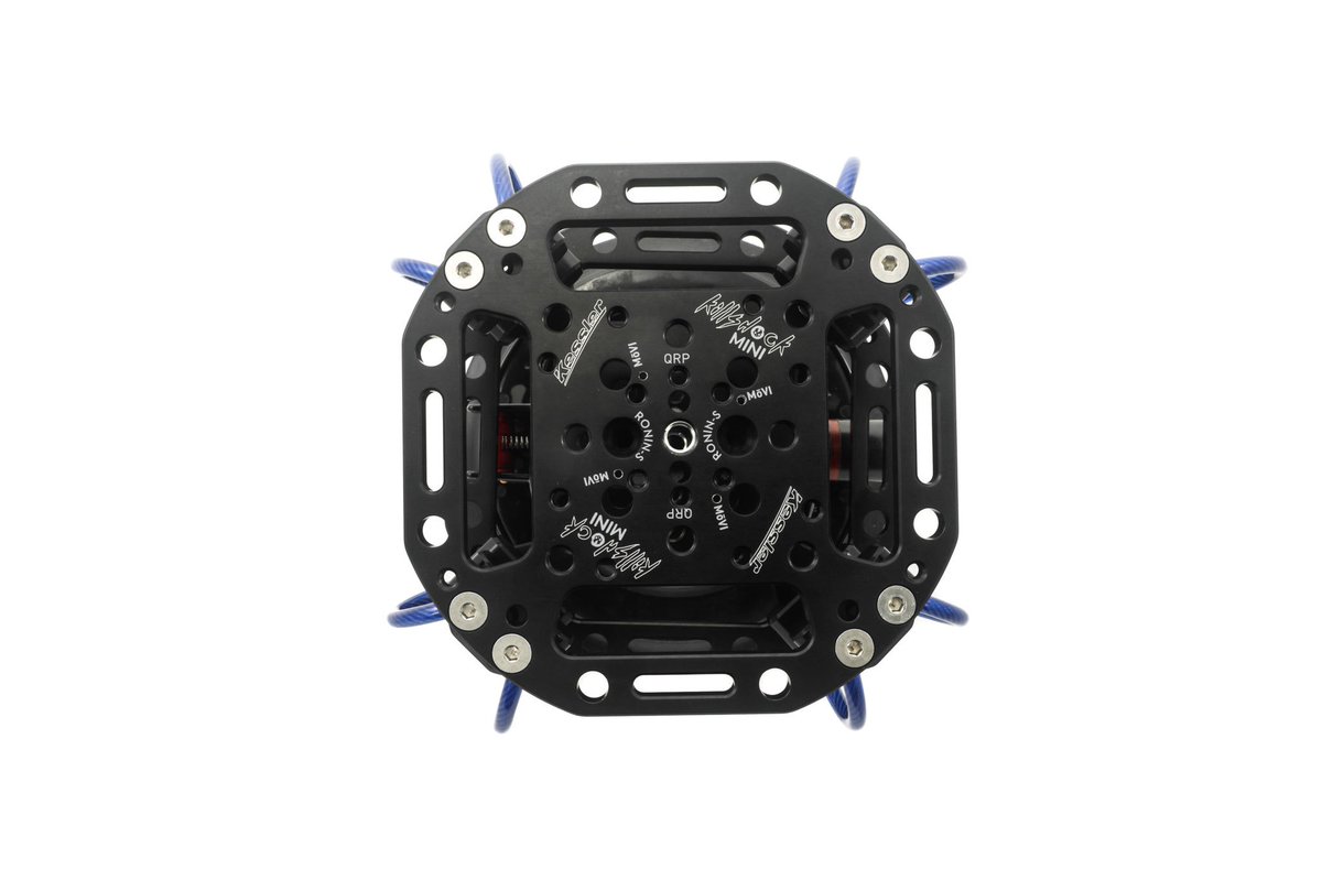 KesslerCrane's tweet photo. KillShock Mini with 8” Suction Cup Base (removable) starts shipping next week. Get yours before this batch is gone! Perfect for smaller camera and gimbal combos like Ronin S with BlackMagic Pocket 4K/6K, etc #killshock #kessler #iso #carrigging #film #movi #ronins #gimbal https://t.co/lxpZGslU8x