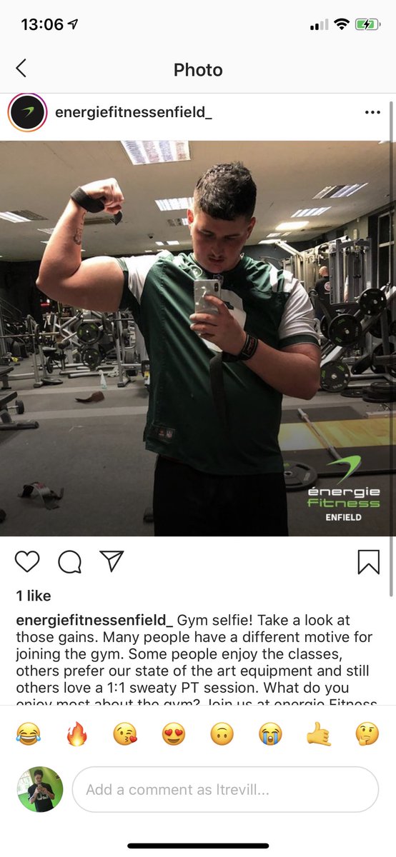 LukeTrevill's tweet photo. So my gym have just used me in a photo on their insta without even asking 😂 #idctho https://t.co/jbW7un1Gnl