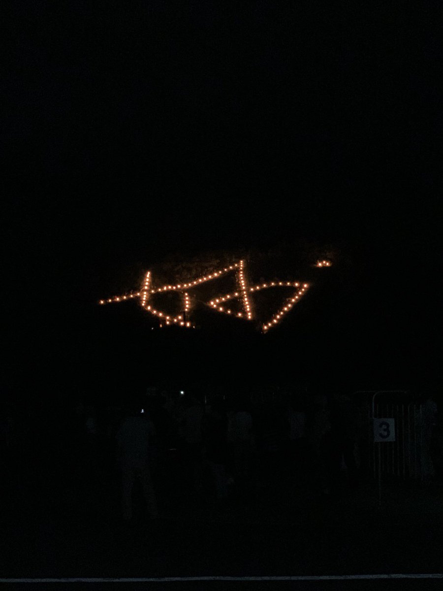 iclc15's tweet photo. Kyoto is especially hot because it's surrounded by mountains... and tonight there was a traditional ceremony to illuminate figures on each mountain to see off the spirits of our ancestors back to the heaven.   What a spectacle!  Wish you could have seen it on the excursion! https://t.co/iFel0XPXnM