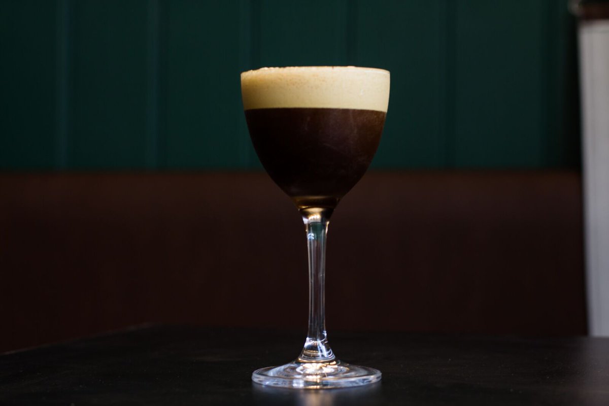 You know somewhere like <a href="/overundercoffee/">Over Under Coffee</a> is going to have the best Espresso Martini hands down ☕🍸