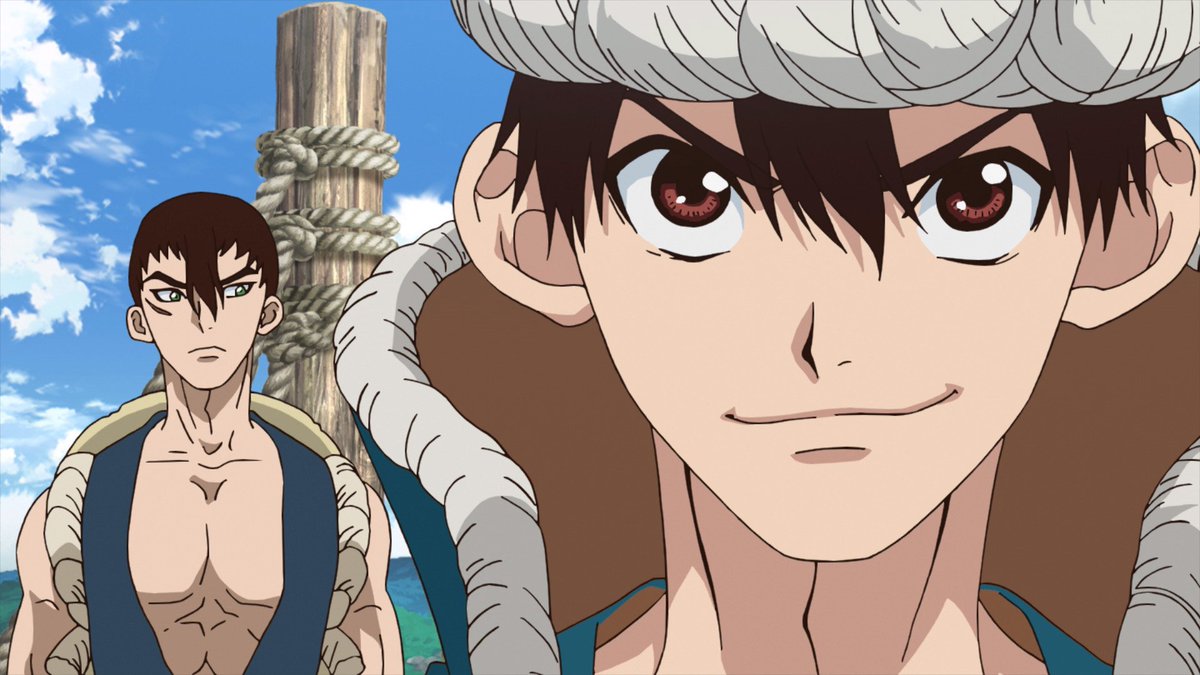 Dr Stone A Twitter A Battle Of The Minds Science Vs Sorcery Will Senku Be Able To Win Over The Village S Top Sorcerer Dr Stone Episode 7 Where Two Million Years