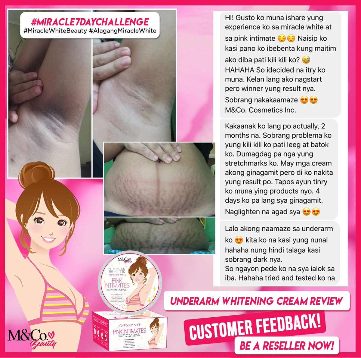 miracle white underarm cream