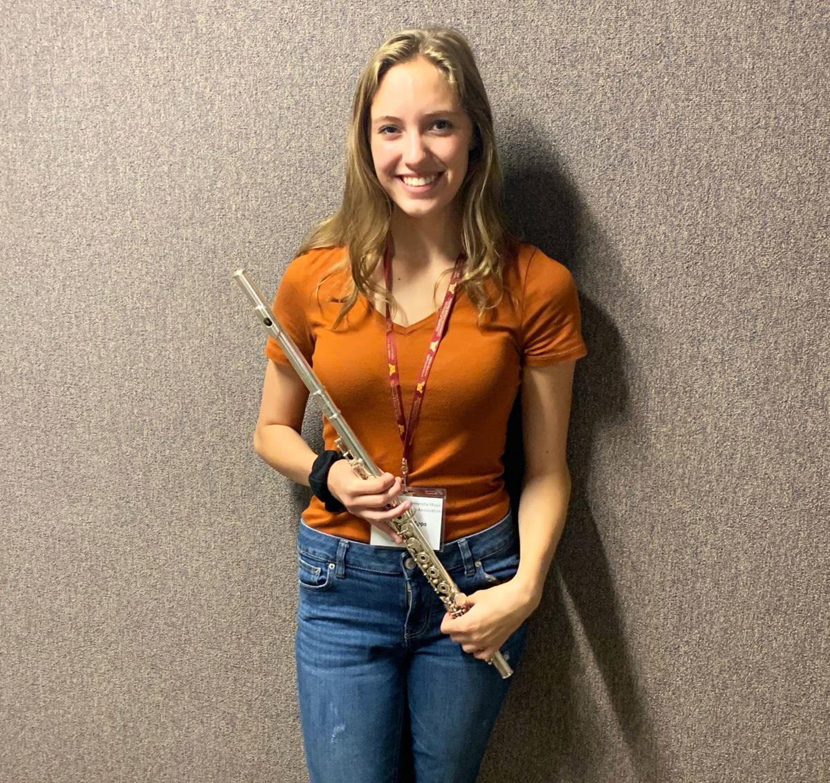 NFNanne's tweet photo. K-W flutist performs with Minnesota's top high school ensemble: https://t.co/smxMozuwQr #whatmakeskwgreat https://t.co/h74XXeQIBd