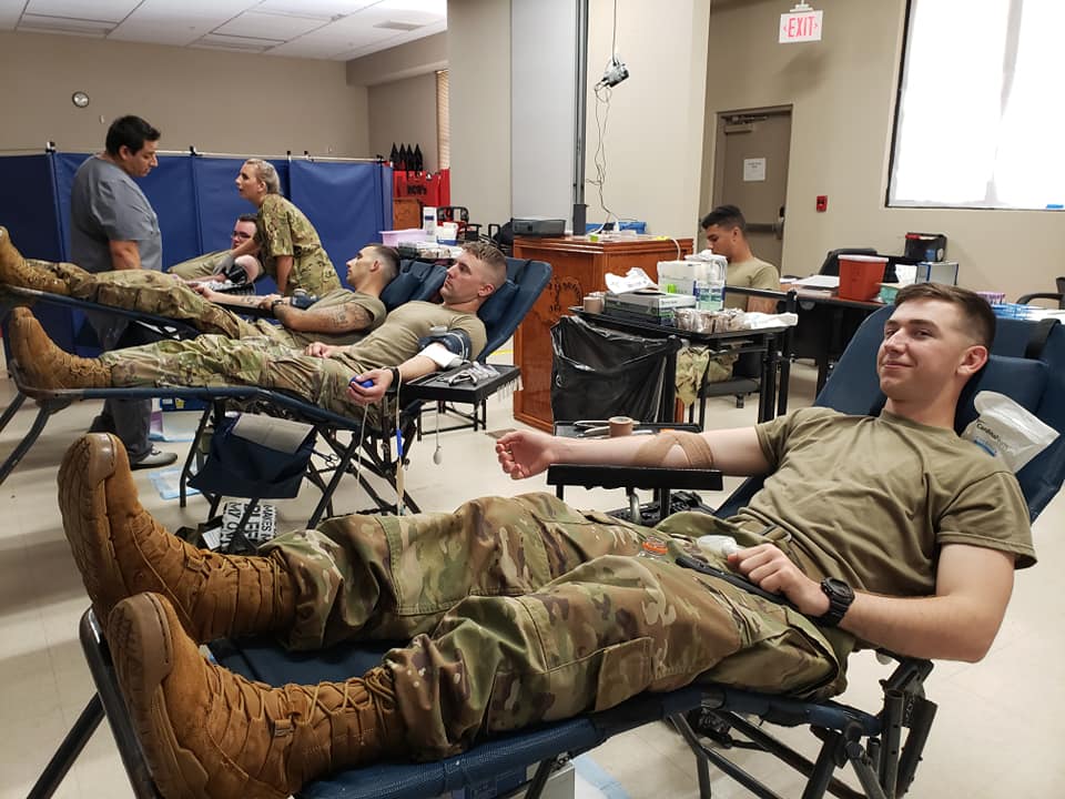 MilitaryHealth's tweet photo. #Shoutout to the @militaryblood donor center @tripleramc for the fun Bug Week swag, and a huge thanks to the 84th Engineers Battalion at Schofield Barracks, Hawaii for their much-needed blood donations!
Thank you all for helping make #BugWeek2019 a success! https://t.co/aY2hjKPlfK