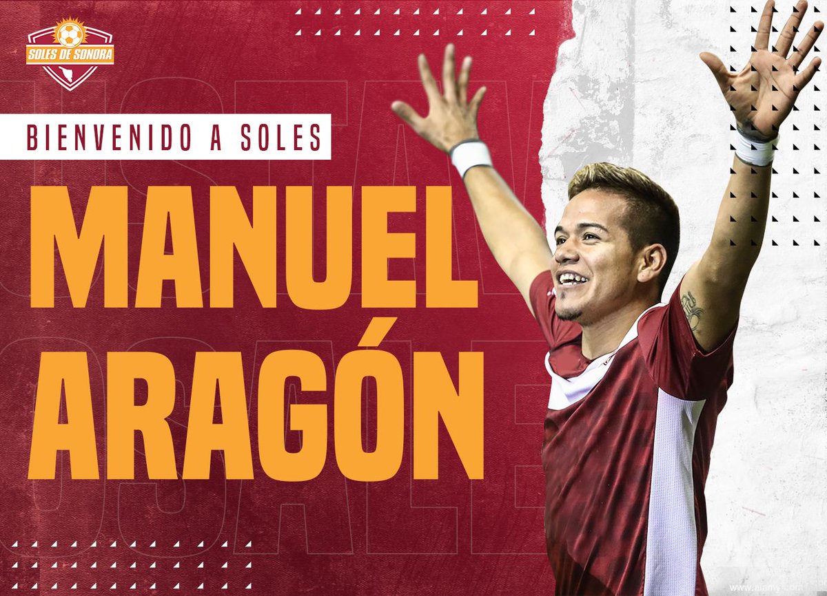 Novato del Año de la temporada 2017-2018, Regresa para encender la cancha Manuel Aragón 🔥Bienvenido🔥#SomosSoles #JuntosNosLevantaremos ⚽