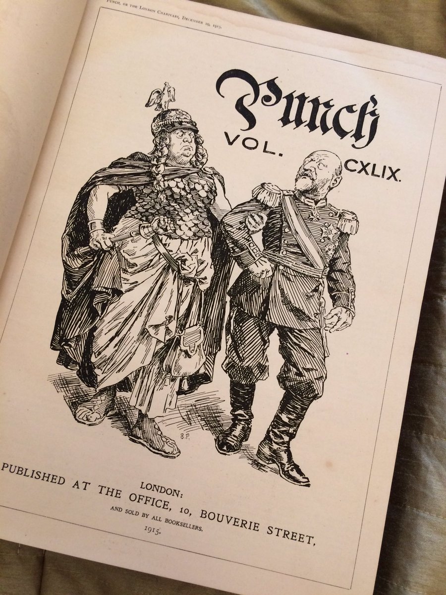 MrsRaddon's tweet photo. Great find @BarterBooks. 1915 Punch full of amazing WW1 cartoons. Can’t wait to use with some classes in September. #bookshop #punchcartoons #alnwick #Northumberland #BackToSchoolSpending #historyteacher https://t.co/BmzeTwnM8i