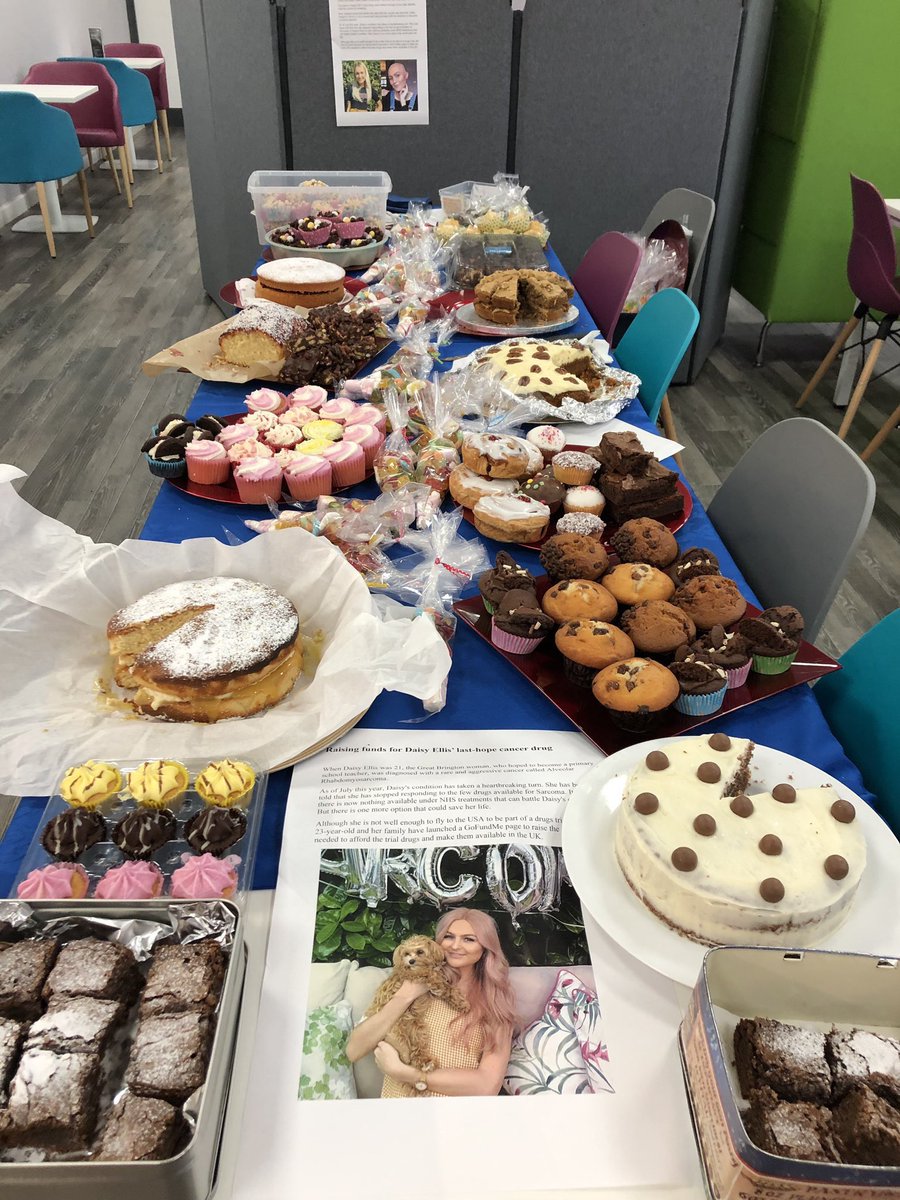 Just want to thank @NPC_814 and <a href="/louiseSh13/">LouLou</a> for all their hard work at raising £500 at the <a href="/NorthantsPolice/">Northants Police</a> HQ today! 🤗 And thank you to all the generous people who donated to my fundraiser and bought cakes and sweets! <a href="/NorthantsOPFCC/">NorthantsOPFCC</a> 🧁🍭