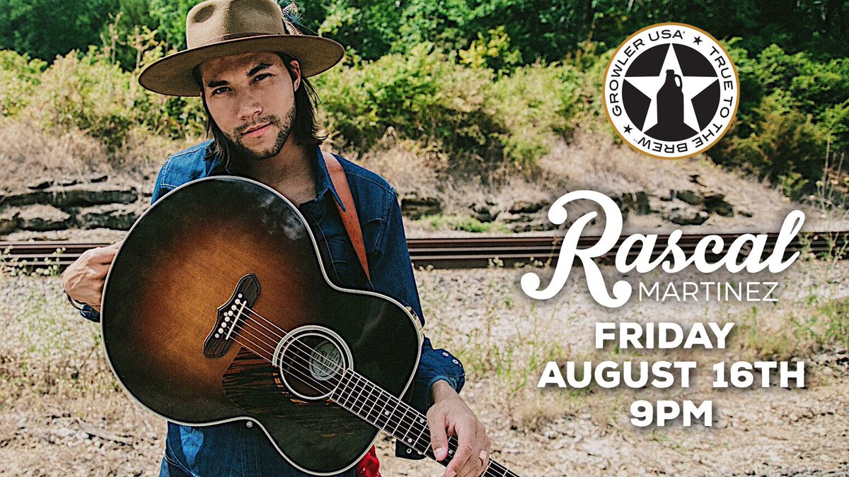 Rascal Martinez tonight at Growler USA!