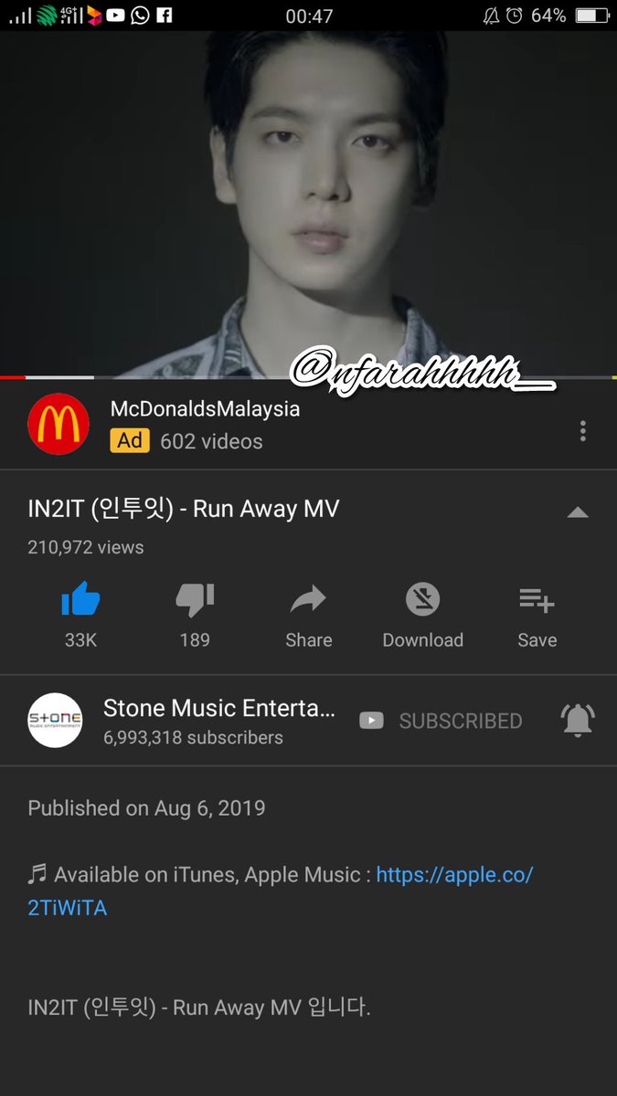 nfarahhhhh_'s tweet photo. @jeksbestie ✨🌸🌸✨🌸🌸✨
🌸🌸🌸🌸🌸🌸🌸
🌸🌸 IN2IT 🌸🌸
✨🌸🌸🌸🌸🌸✨
✨✨🌸🌸🌸✨✨
✨✨✨🌸✨✨✨
" NEVER GIVE UP!! "
Stream Run Away #Youtube #Vlive #Official_IN2IT #StoneMusicEnt
#RunAway #IN2IT #인투잇 #IN2U #인투유 #RunAway_on_Music_Show https://t.co/50KQfRWZDA