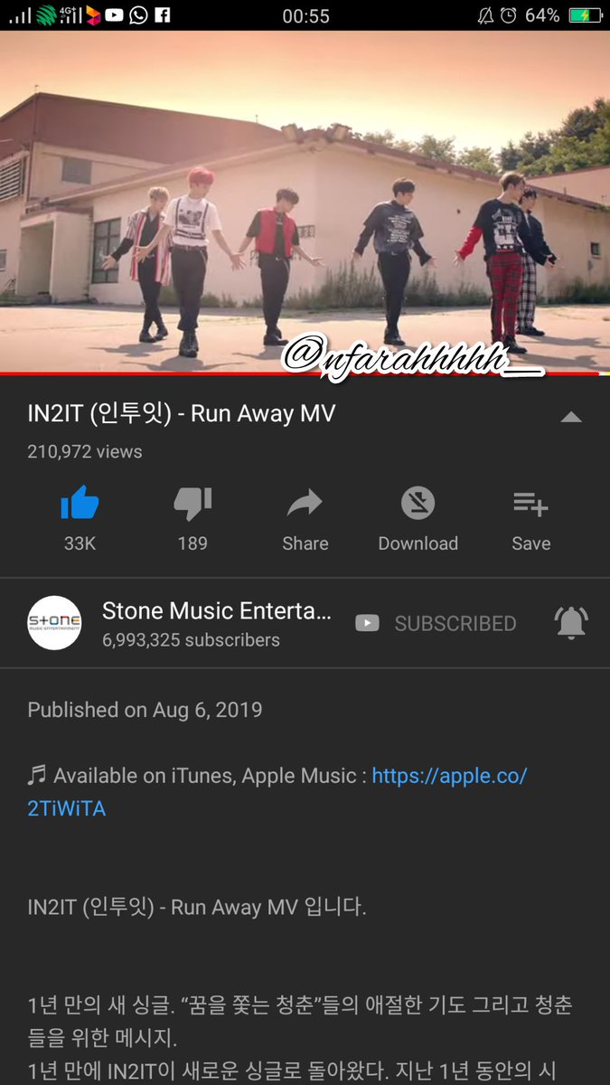 nfarahhhhh_'s tweet photo. @jeksbestie ✨🌸🌸✨🌸🌸✨
🌸🌸🌸🌸🌸🌸🌸
🌸🌸 IN2IT 🌸🌸
✨🌸🌸🌸🌸🌸✨
✨✨🌸🌸🌸✨✨
✨✨✨🌸✨✨✨
" NEVER GIVE UP!! "
Stream Run Away #Youtube #Vlive #Official_IN2IT #StoneMusicEnt
#RunAway #IN2IT #인투잇 #IN2U #인투유 #RunAway_on_Music_Show https://t.co/wFXs7JU4sf