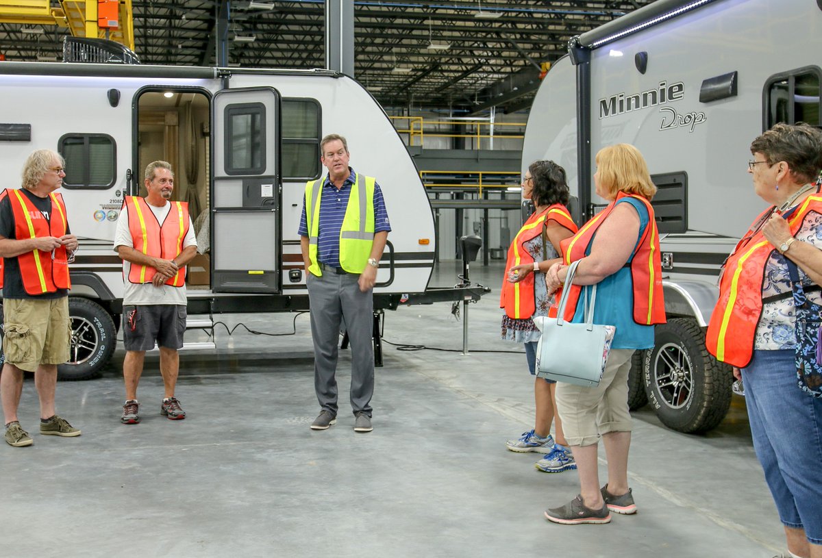WinnebagoRVs's tweet photo. Thanks to our amazing owners like Doug R., we hosted our first #Towables rally in #Indiana: last month. Read a breakdown of the week's events here: https://t.co/3uK0URNRQf #Winnebago https://t.co/QOZ5Ou1wgN