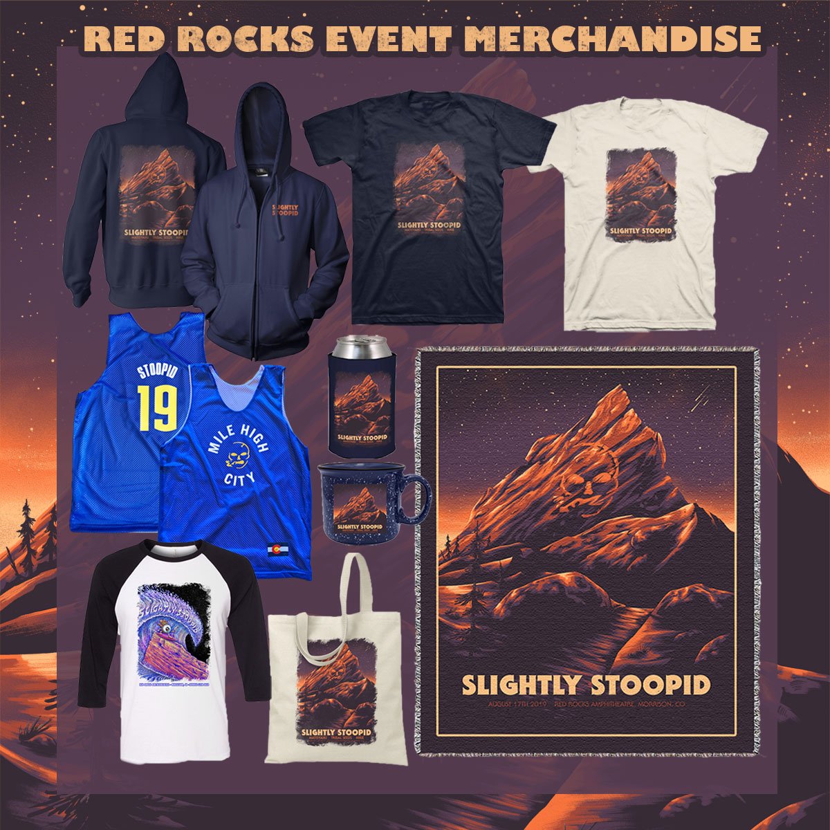 red rocks merch